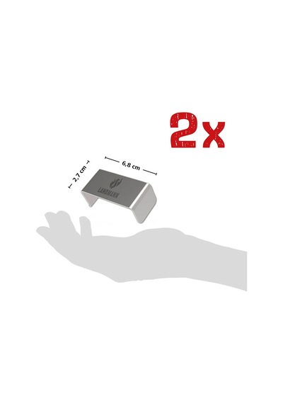 Landmann 02473 Magnetli Kağıt Havlu Tutacağı Inox