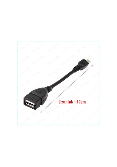 Cep Telefonu Tablet için Micro USB OTG Çevirici Data Kablosu