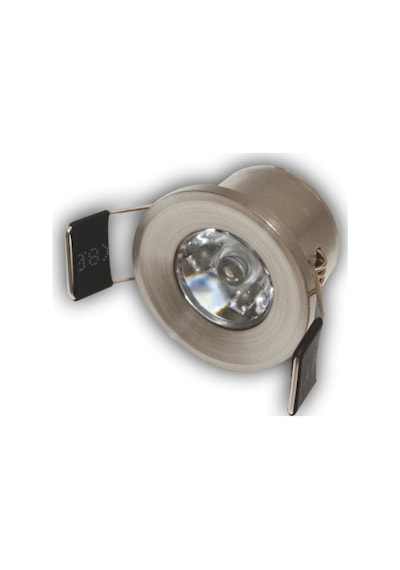 5 Adet Cata Ct 5270 Yıldız 1.5w Sıva Altı Led Spot Satin Kasa Beyaz Işık 6400k Saten