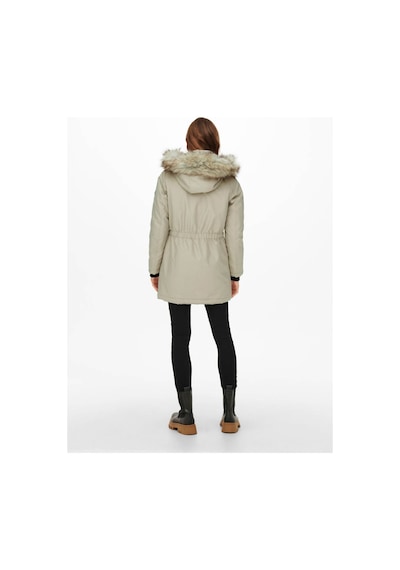 15213755 Only Onliris Fur Winter Parka Cc Otw Kadın Mont Crockery