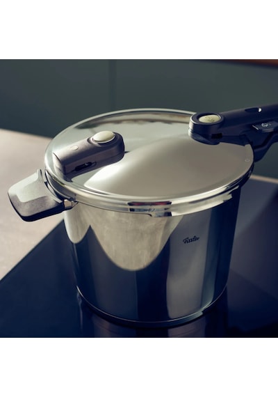 Fissler Vitaquick Elemental 6 Litre Düdüklü Tencere Siyah