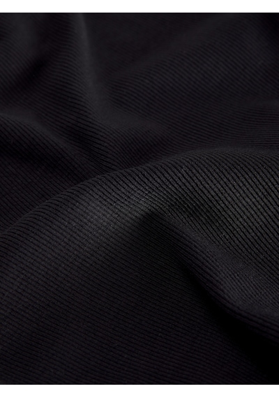 Jack & Jones Kadın Bisiklet Yaka Tişört - Florie - 12217164 Black Siyah