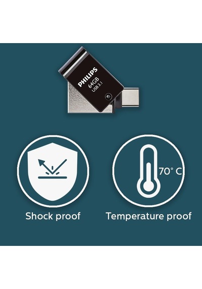 64gb Otg Dual Drive Type-c Ve Usb Flash Bellek Genel