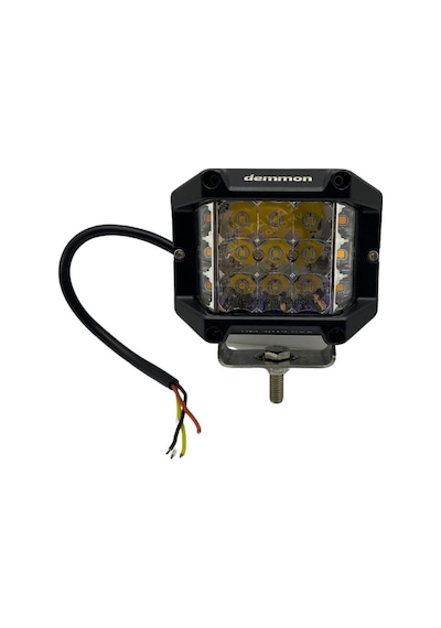 Demmon 9-36v Çalışma Lambası Turuncu - Beyaz Çakarlı Fonksiyonlu 15 X 1.5w Power Ledli 99 97 78