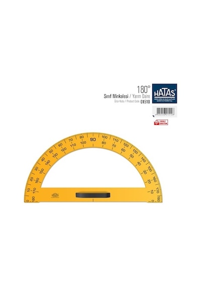 Hatas 1510 Sınıf Minkalesi Yarım Daire 180 Derece