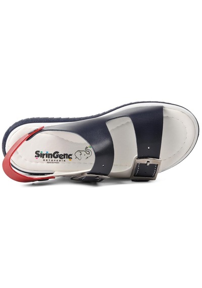 Ayakmod Şng 1530-f Lacivert-beyaz-kırmızı Erkek Çocuk Sandalet 001