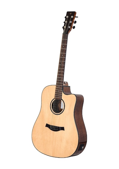 Valler Va530Ceq Cutaway Elektro Akustik Gitar Parlak Cilalı