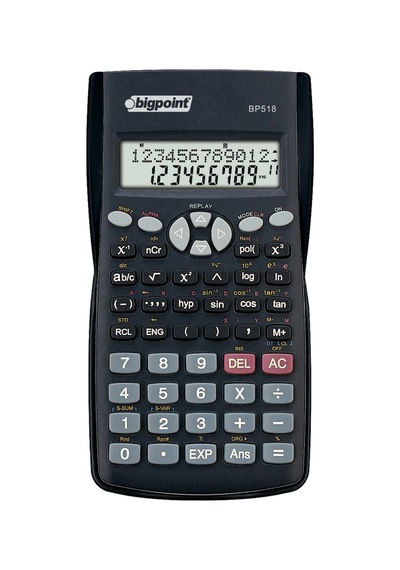 Bigpoint BP518 FX Fonksiyonlu 12 Hane Hesap Makinesi