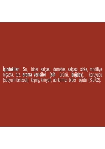 Sos Acı 265gr. 67239841 1 Adet