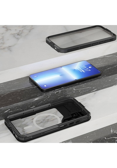 Samsung Galaxy S24 İle Uyumlu Kılıf Su Geçirmez 360 Derece Koruma Waterproof Telefon Kılıfı Samsung Galaxy S24 İle Uyumlu Kılıf Su Geçirmez 360 Derece Koruma Waterproof Telefon Kılıfı