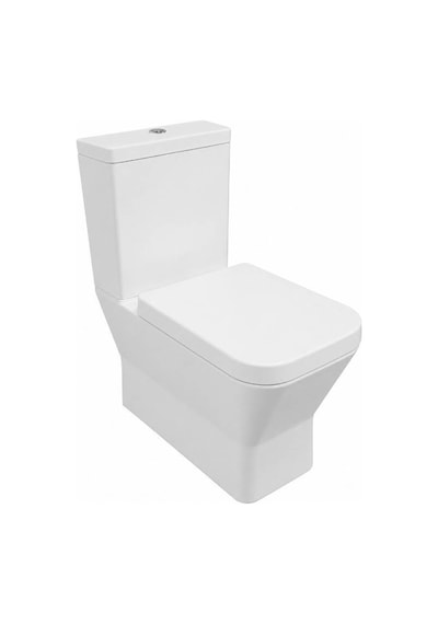 Serel - Diagonal Btw Klozet + Rezervuar + İç Takım + Kapak Seti  - Dg02gds110tk- Diğer