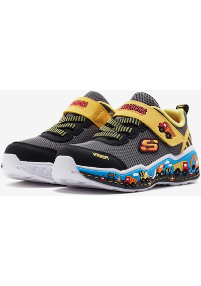Skechers Play Scene Küçük Erkek Çocuk Siyah Spor Ayakkabı 407312n Bkyl Siyah