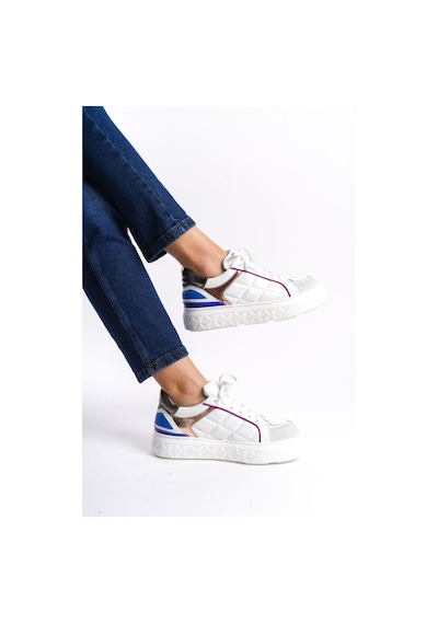 Mubiano Hakiki Deri Collection Kadın Spor Ayakkabı & Sneaker Beyaz -mcrgn6062-b Beyaz