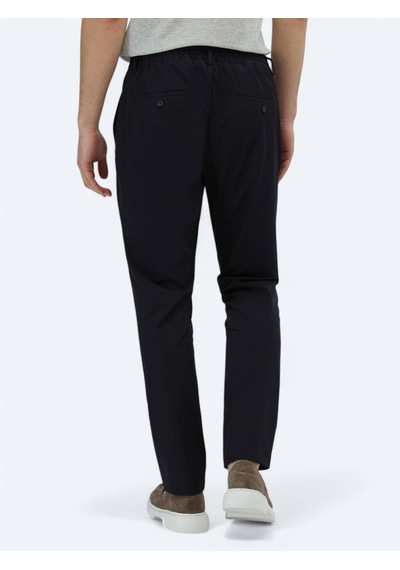 Kip Lacivert Düz Dokuma Casual Pantolon Lacivert
