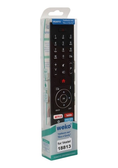 Vestel 43ud8360 - 55ud8200 / Seg Rc43135p Netflix-youtube-prime Video Tuşlu Lcd-led Tv Kumanda