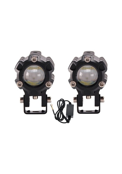 Offroad Sis Lambası Beyaz-sarı 6.5 Cm X 4.5cm 6.5cm 10w 12-80v Set / Lass347