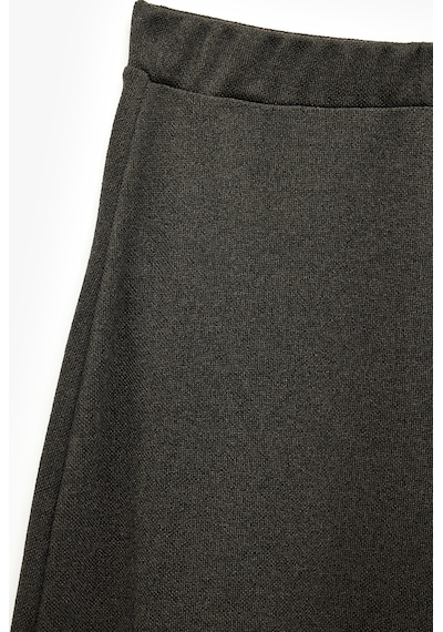 Koton Normal Bel Lastikli Regular Fit Barrel Pantolon Antrasit 7wal40136ık