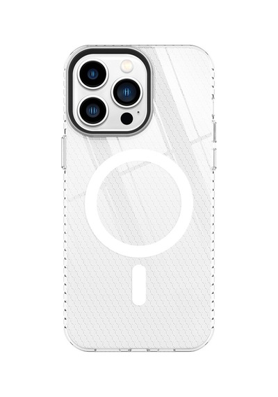 Apple iPhone Uyumlu 14 Pro Kılıf Beta Magneticsafe Silikon - Şeffaf Bz8683140429041
