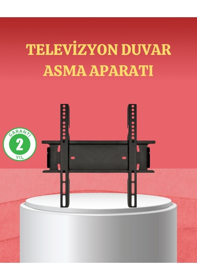 32-42 - 19 - İnç Tv Askı Aparatı Kolay Kurulum Düz Ve - Csmo-tex - Kompakt Tasarım