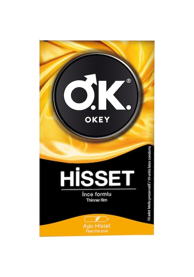 Okey Prezervatif Hisset 2023 10'lu