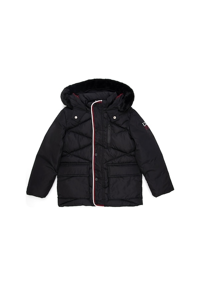 U.S. Polo Assn. Erkek Çocuk Siyah Kaban 50291717-vr046
