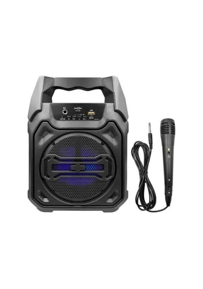 Karaoke Mikrofonlu Fm Radyolu Bluetooth Hoparlör Yüksek Ses Kaliteli - Lisinya