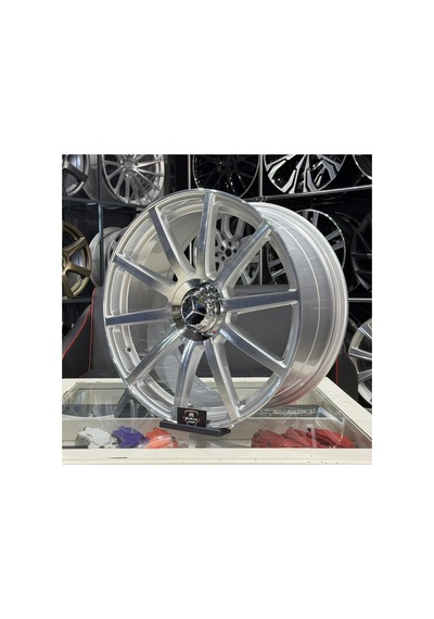 19 İnç 5x112 Mercedes C Ve E Serisi Uyumlu Silver Diamond S63 Jant Modeli 4adet