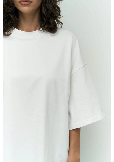 I Like Mama Beyaz Oversize Beyaz