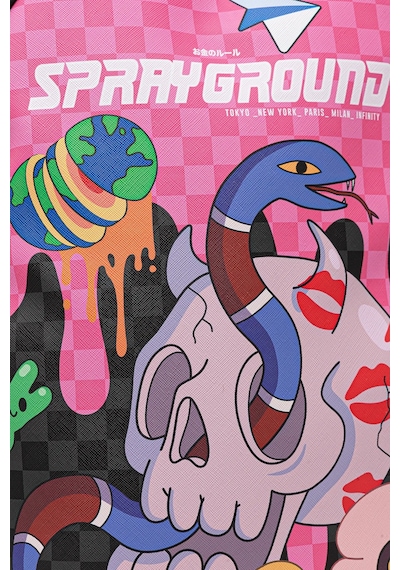 Sprayground - Wtf Skull Drip Dlxsv Sırt Çantası Çok Renkli