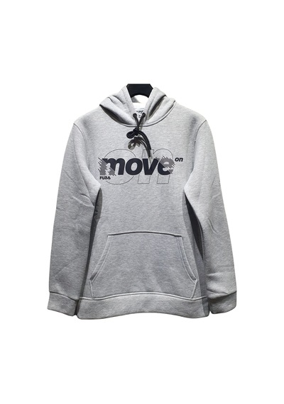 Fuba Kapşonlu Sweat Move Gri Gri
