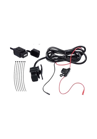 IC266F-2 Motorsiklet Usb Şarj Seti