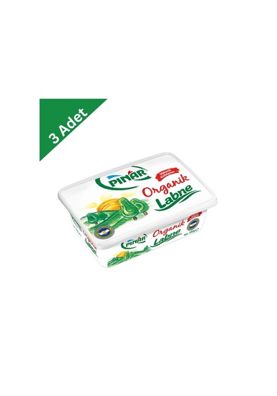Pınar Organik Labne 180 G X 3 Adet - Doğanın Saf Sütüyle Hazırlanan Organik Lezzet