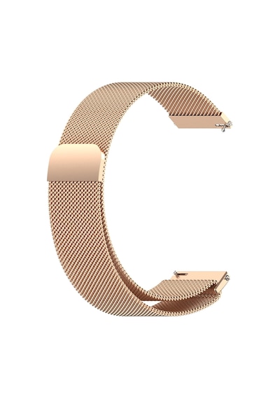Caseonn Huawei Watch Gt 5 Pro 46mm Kordon Manyetik Metal Hasır Kayış Rose Gold