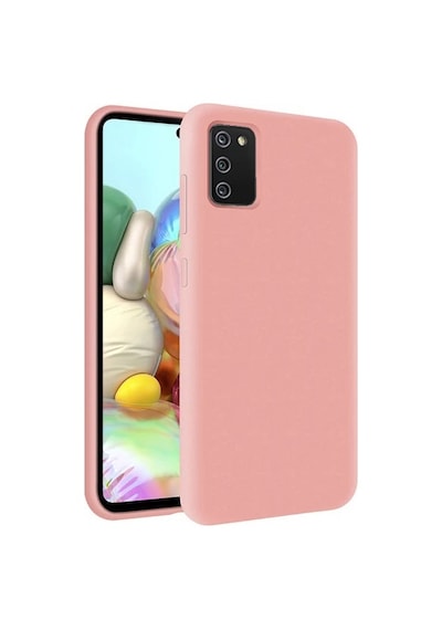Samsung Galaxy Uyumlu A02S Kapak Içi Kadife Soft Logosuz Lansman Silikon Kılıf