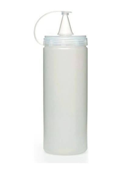 Şeffaf Kapaklı Sızdırmaz Yağlık Sosluk Şişesi Plastik Yağdanlık 400 Ml Ap 9028 Çok Renkli