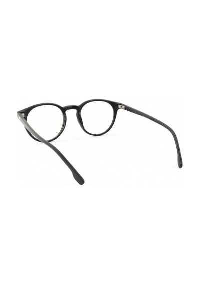 Oval Mat Siyah Mavi Işık Filtreli Bilgisayar Ekran Gözlüğü Matt Dark Grey Polished - 663936774 Füme