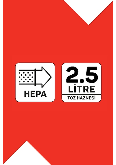 Arzum Felix FL493 Pegno Cyclone 899 W HEPA Filtreli 2.5 L Toz Hazneli Elektrikli Süpürgesi