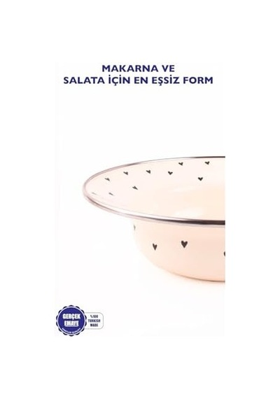 Cupid Çukur Makarna Salata Tabağı 24cm Diğer