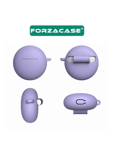 Forzacase Huawei Freebuds 7i İle Uyumlu Anahtar Askılıklı Bluetooth Kulaklık Kılıfı - Fc1134 Siyah