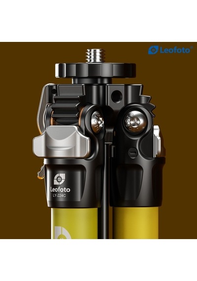 Ly-224c+lh-25 Y Şekilli Orta Sütun Tasarımlı Tripod Sarı