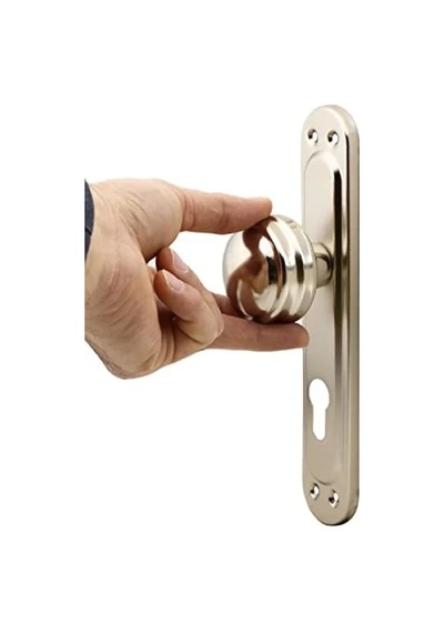 Aynalı Niken Kapı Tokmağı - Metal Tokmak 0