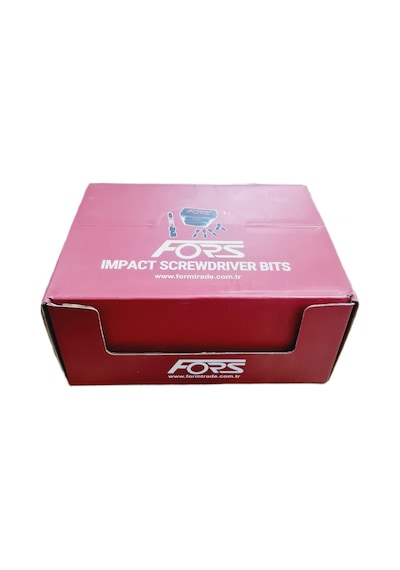 Fors Bits Yıldız Uç Pz2 25 Mm Vidalama Matkap Ucu Manyetik 25 Adet