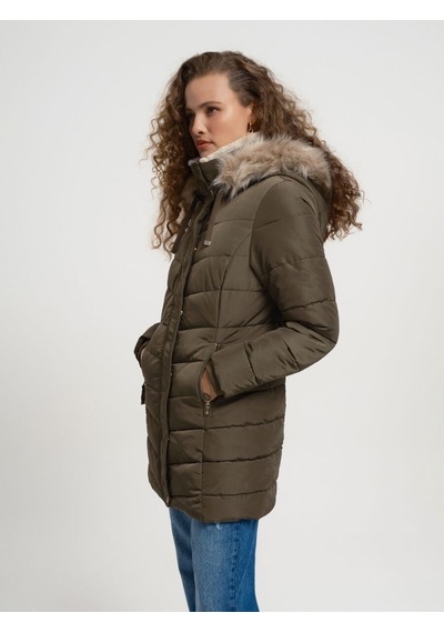 LOFT Regular Fit Kadın Mont Lf2033576 Q1.v1 Haki