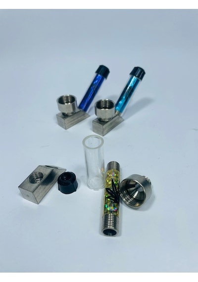 Full Metal Desenli Pipo Özel Tasarım //6cm-5parça