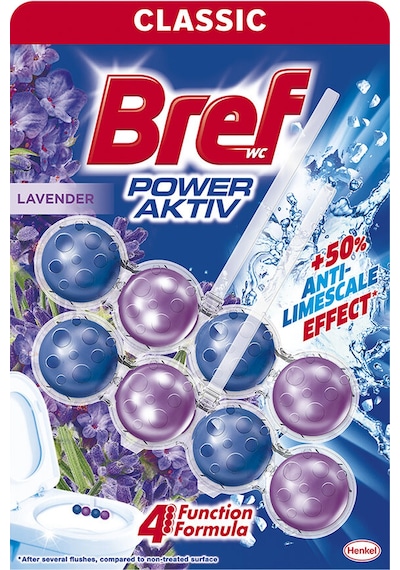 Bref Power Aktiv Wc Temizleyici Blok 2'li Lavanta