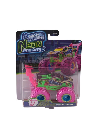 Jmv39 Hot Wheels Monster Trucks Neon Smashers Araç Serisi