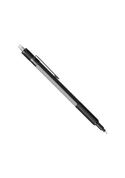 Scrikss Graph-x 2b 0.5 Antrasit Gizli Uç Mekanik Kurşun Kalem