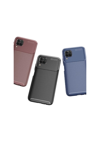 Huawei P40 Lite Kilif Karbon Silikon Case 389836695