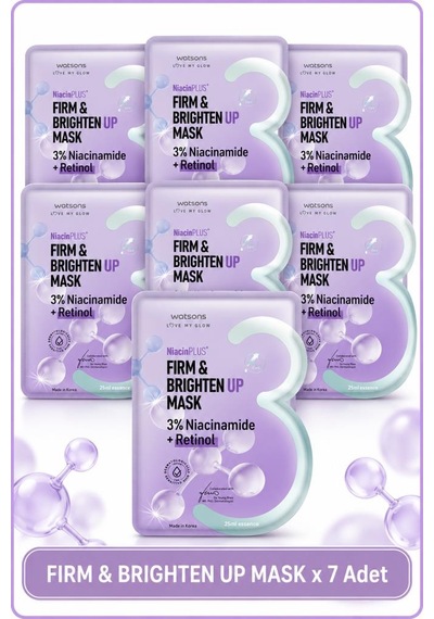Watsons Nıasın+retınol Sıkılaştırıcı Maske 25mlx7