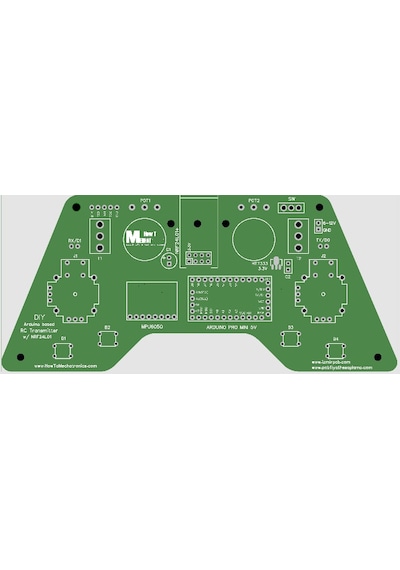 Arduino Tabanlı Radyo Kontrol Rc Kablosuz Kumanda Verici Devresi Arduino Pro Mini Sürüm V3